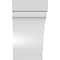 Ekena Millwork 5 1/2-in. W x 6-in. D x 10-in. H Merced Architectural Grade PVC Knee Brace BRCP055X06X10MRC - alternate 4